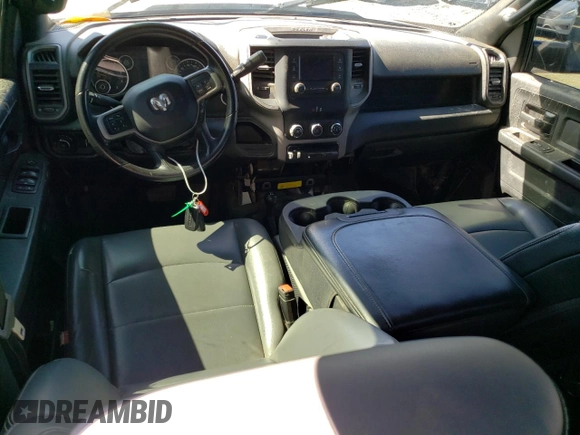 2021 Ram 3500 Tradesman with VIN 3C63R3GL2MG549275, listed as a Copart auction lot 52675934 with 0 mi miles and Salvage Title. Bid and sale history available at carsss.com. Image 8.