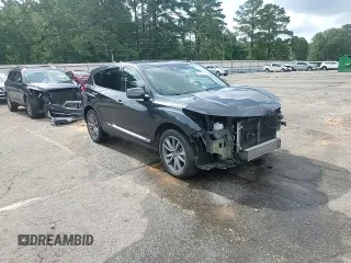 2019 Acura RDX Technology with VIN 5J8TC1H52KL012132, listed as a Copart auction lot 60814885 with 62,438 mi miles and Salvage title. Bid and sale history available at DreamBid. Image 15.