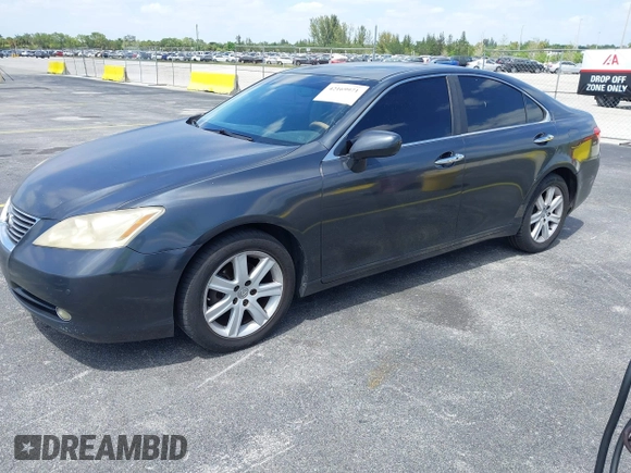 2008 Lexus ES 350 with VIN JTHBJ46GX82217653, listed as a IAAI auction lot 42169971 with 268,420 mi miles. Bid and sale history available at carsss.com. Image 2.