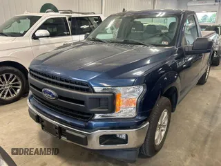 2020 Ford F-150 XL with VIN 1FTMF1CB5LKE56748, listed as a IAAI auction lot 42125773 with 104,850 mi miles and . Bid and sale history available at carsss.com. Image 1.