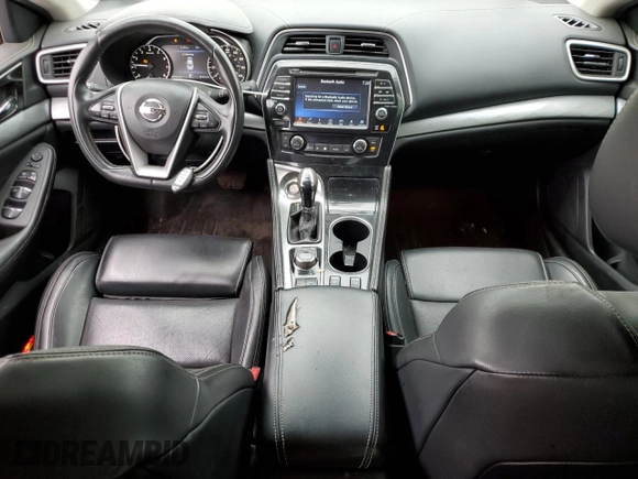 2017 Nissan Maxima SL with VIN 1N4AA6AP9HC425460, listed as a Copart auction lot 52168535 with 87,042 mi miles and Salvage title. Bid and sale history available at DreamBid. Image 8.