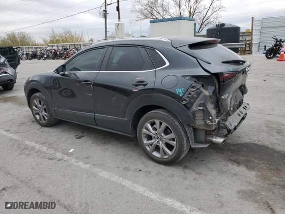 2022 Mazda CX-30 2.5 S Carbon Edition with VIN 3MVDMBCL0NM422585, listed as a Copart auction lot 83895024 with 32,267 mi miles and Salvage Title. Bid and sale history available at carsss.com. Image 2.