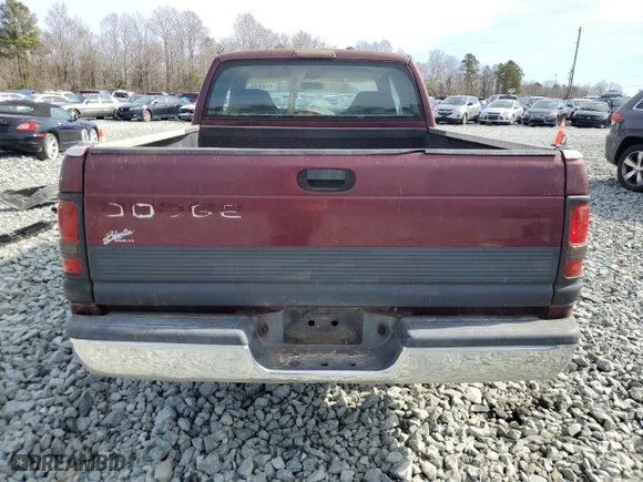 2000 Dodge Ram 1500 with VIN 1B7HC13Y4YJ104983, listed as a Copart auction lot 45980265 with 164,727 mi miles and Clean Title. Bid and sale history available at carsss.com. Image 6.