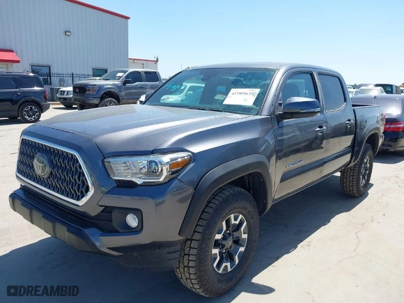 2018 Toyota Tacoma SR with VIN 5TFCZ5AN6JX127774, listed as a IAAI auction lot 41989635 with 28,161 mi miles. Bid and sale history available at carsss.com. Image 2.