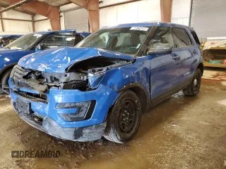 2016 Ford Utility Police Interceptor with VIN 1FM5K8AT3GGD05917, listed as a Copart auction lot 49174355 with 0 mi miles and Non Repairable. Bid and sale history available at carsss.com. Image 1.
