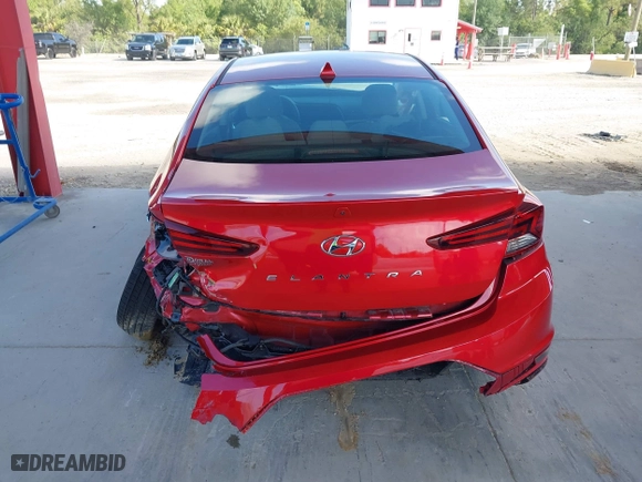 2020 Hyundai Elantra SEL with VIN 5NPD84LF1LH596485, listed as a IAAI auction lot 41914661 with 74,701 mi miles. Bid and sale history available at carsss.com. Image 17.