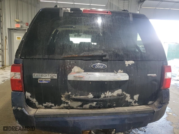 2008 Ford Expedition EL SSV with VIN 1FMFK16588LA27336, listed as a Copart auction lot 43534715 with 131,681 mi miles and Salvage Title. Bid and sale history available at carsss.com. Image 6.
