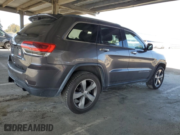 2014 Jeep Grand Cherokee Limited with VIN 1C4RJFBG7EC588986, listed as a Copart auction lot 52284405 with 92,702 mi miles and Salvage Title. Bid and sale history available at DreamBid. Image 3.