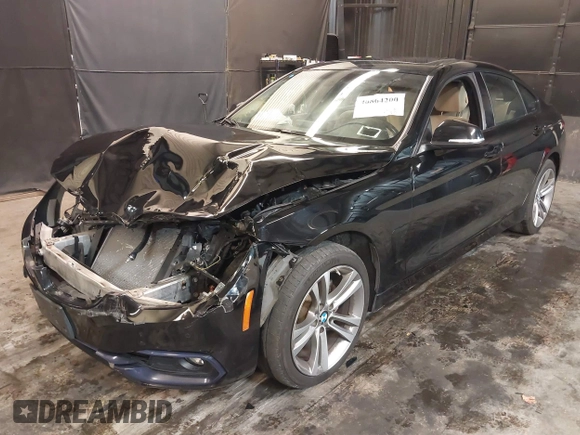 2018 BMW 4 Series 430i xDrive with VIN WBA4J3C56JBL03844, listed as a IAAI auction lot 40864200 with 56,115 mi miles and . Bid and sale history available at DreamBid. Image 19.