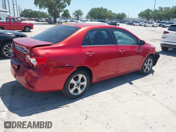 2013 Toyota Corolla L with VIN 2T1BU4EE7DC976801, listed as a IAAI auction lot 42060881 with 123,016 mi miles and . Bid and sale history available at DreamBid. Image 4.