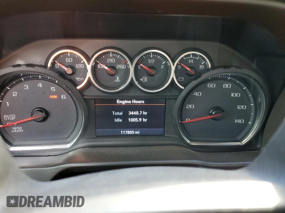 2020 Chevrolet Silverado 1500 LT z VIN 1GCUYDEDXLZ110597, wystawiony jako Copart lot #86982014 z przebiegiem 117 805 mil mil oraz Szkoda całkowita • Salvage title. Historia ofert i sprzedaży dostępna na DreamBid. Obrazek 9.