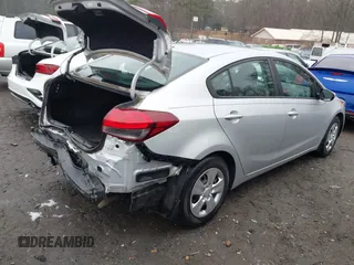 2017 Kia Forte LX with VIN 3KPFK4A71HE090673, listed as a IAAI auction lot 41504905 with 148,388 mi miles. Bid and sale history available at carsss.com. Image 4.