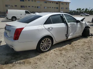 2015 Cadillac CTS Luxury RWD with VIN 1G6AR5SXXF0133488, listed as a Copart auction lot 55805034 with 26,914 mi miles and Non Repairable. Bid and sale history available at DreamBid. Image 3.