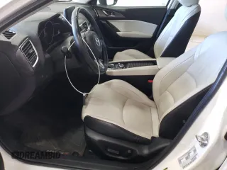 2017 Mazda 3 Grand Touring with VIN 3MZBN1M34HM143009, listed as a Copart auction lot 46926945 with 75,424 mi miles and Salvage Title. Bid and sale history available at carsss.com. Image 7.