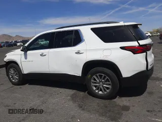 2023 Chevrolet Traverse LT Cloth with VIN 1GNERGKW6PJ303351, listed as a Copart auction lot 54703985 with 28,887 mi miles and Salvage title. Bid and sale history available at DreamBid. Image 2.