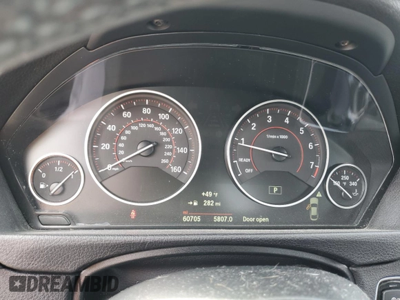 2016 BMW 4 Series 428i xDrive with VIN WBA4C9C50GG137720, listed as a Copart auction lot 50240545 with 60,705 mi miles and Salvage Title. Bid and sale history available at DreamBid. Image 9.
