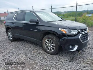 2019 Chevrolet Traverse LT z VIN 1GNERHKW4KJ303251, wystawiony jako IAAI lot #42346909 z przebiegiem 81 750 mil mil oraz . Historia ofert i sprzedaży dostępna na DreamBid. Obrazek 1.