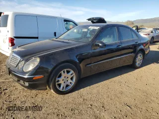 2005 Mercedes-Benz E-Class 3.2L with VIN WDBUF65J05A661032, listed as a Copart auction lot 45510375 with 167,360 mi miles and Salvage Title. Bid and sale history available at carsss.com. Image 1.