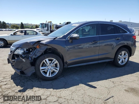 2014 Acura RDX z VIN 5J8TB3H35EL015477, wystawiony jako Copart lot #57468455 z przebiegiem 106 327 mil mil oraz Szkoda całkowita • Salvage title. Historia ofert i sprzedaży dostępna na DreamBid. Obrazek 1.