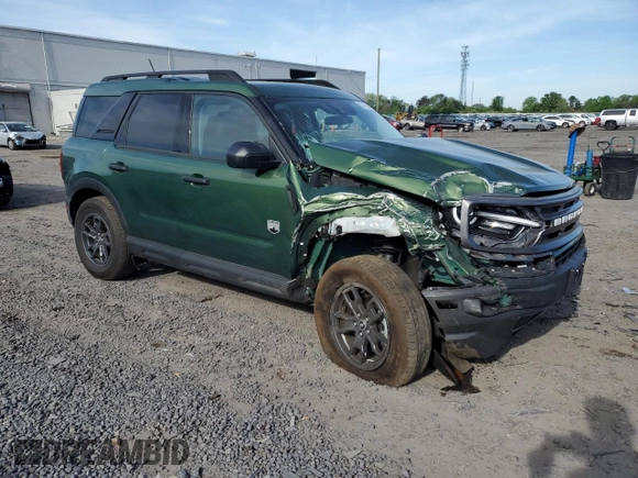 2023 Ford Bronco Sport Big Bend z VIN 3FMCR9B66PRE32364, wystawiony jako Copart lot #53742325 z przebiegiem 30 253 mil mil oraz Szkoda całkowita • Salvage title. Historia ofert i sprzedaży dostępna na DreamBid. Obrazek 4.