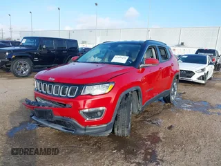 2019 Jeep Compass Limited with VIN 3C4NJCCB1KT638104, listed as a IAAI auction lot 41499495 with 56,270 mi miles. Bid and sale history available at carsss.com. Image 19.