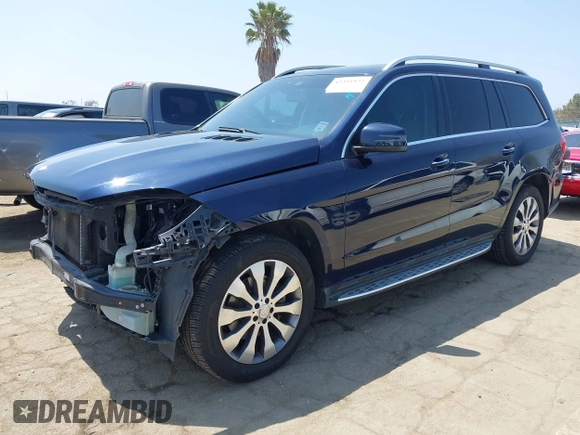 2017 Mercedes-Benz GLS 450 with VIN 4JGDF6EE7HA776876, listed as a IAAI auction lot 42355522 with 130,226 mi miles and . Bid and sale history available at DreamBid. Image 18.