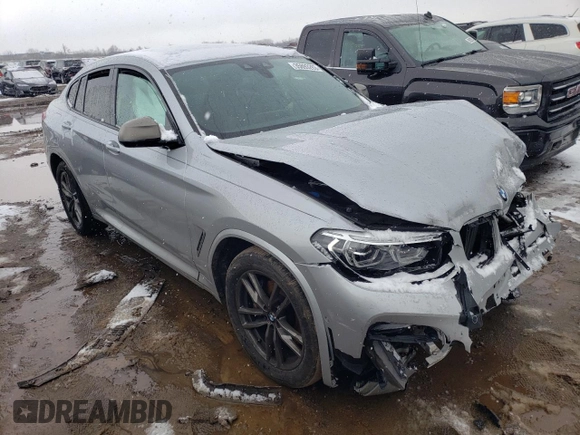 2020 BMW X4 M40i with VIN 5UX2V5C02L9D17167, listed as a Copart auction lot 35893263 with 0 mi miles. Bid and sale history available at carsss.com. Image 4.
