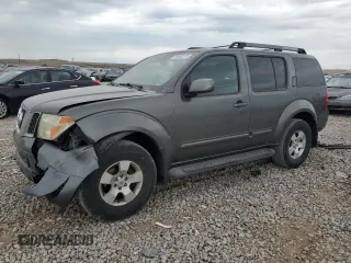 2006 Nissan Pathfinder SE with VIN 5N1AR18W76C671614, listed as a Copart auction lot 61394934 with 237,221 mi miles and Salvage Title. Bid and sale history available at carsss.com. Image 1.