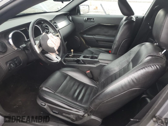2007 Ford Mustang GT Deluxe with VIN 1ZVFT82H875274785, listed as a Copart auction lot 45746645 with Not provided miles and Salvage title. Bid and sale history available at DreamBid. Image 7.