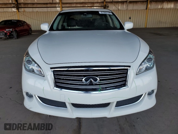 2013 Infiniti M with VIN JN1BY1AR5DM604780, listed as a Copart auction lot 87883145 with 94,399 mi miles and Salvage Title. Bid and sale history available at carsss.com. Image 5.