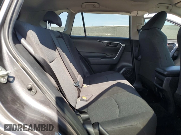 2021 Toyota RAV4 LE with VIN 2T3H1RFV1MC155845, listed as a Copart auction lot 43665575 with 61,082 mi miles and Salvage Title. Bid and sale history available at carsss.com. Image 11.