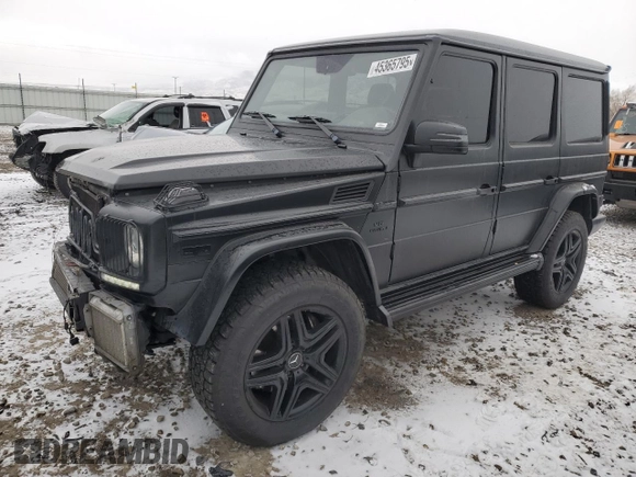 2018 Mercedes-Benz G 63 AMG with VIN WDCYC7DH4JX292399, listed as a Copart auction lot 45365795 with 73,598 mi miles and Salvage title. Bid and sale history available at DreamBid. Image 1.