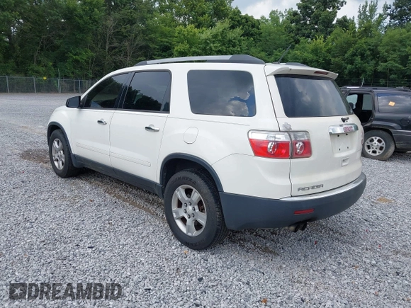 2012 GMC Acadia SL with VIN 1GKKRNED9CJ396178, listed as a IAAI auction lot 42781614 with 214,039 mi miles and . Bid and sale history available at DreamBid. Image 3.