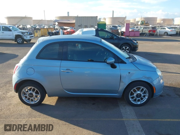 2015 FIAT 500 Pop with VIN 3C3CFFAR3FT556105, listed as a IAAI auction lot 41494276 with 94,826 mi miles. Bid and sale history available at carsss.com. Image 13.
