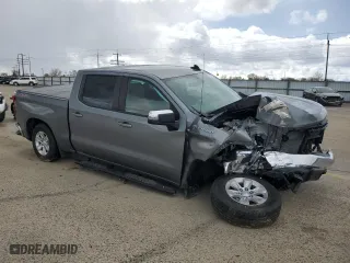 2019 Chevrolet Silverado 1500 LT with VIN 3GCUYDED8KG166021, listed as a Copart auction lot 51522155 with 29,196 mi miles and Salvage Title. Bid and sale history available at carsss.com. Image 4.