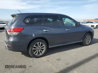 2014 Nissan Pathfinder S with VIN 5N1AR2MM6EC664002, listed as a Copart auction lot 58422385 with 173,711 mi miles and Salvage title. Bid and sale history available at DreamBid. Image 3.