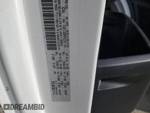 2016 Ram ProMaster Cargo with VIN 3C6TRVAG8GE112811, listed as a Copart auction lot 50235904 with Not Provided miles and Salvage Title. Bid and sale history available at DreamBid. Image 13.
