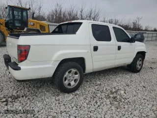 2013 Honda Ridgeline RT with VIN 5FPYK1F23DB010712, listed as a Copart auction lot 44054985 with 98,901 mi miles and Salvage Title. Bid and sale history available at carsss.com. Image 3.