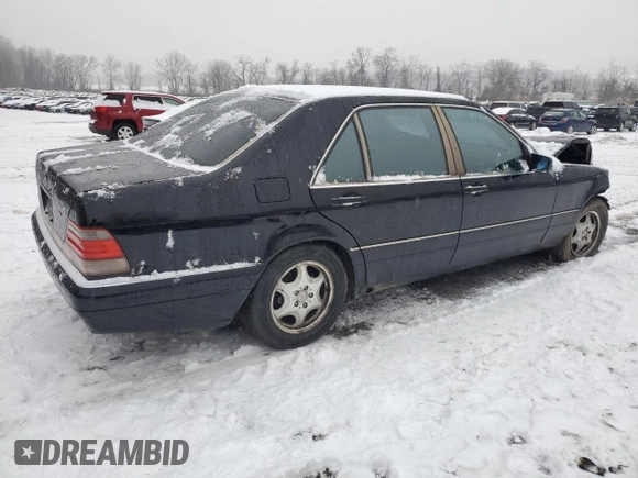 1999 Mercedes-Benz S-Class with VIN WDBGA43G5XA432341, listed as a Copart auction lot 43944135 with 0 mi miles and Salvage Title. Bid and sale history available at carsss.com. Image 3.