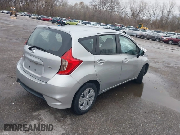 2019 Nissan Note SV with VIN 3N1CE2CP9KL365305, listed as a IAAI auction lot 38089427 with 83,108 mi miles and . Bid and sale history available at DreamBid. Image 4.