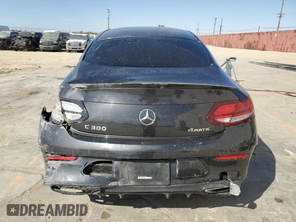 2021 Mercedes-Benz C 300 with VIN W1KWJ8EB5MG052131, listed as a Copart auction lot 74537114 with Not provided miles and Non repairable. Bid and sale history available at DreamBid. Image 6.
