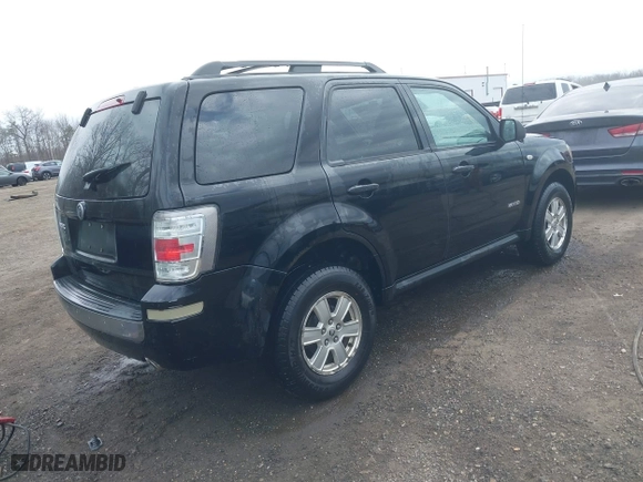 2008 Mercury Mariner with VIN 4M2CU81Z08KJ24857, listed as a IAAI auction lot 41645349 with 214,314 mi miles. Bid and sale history available at carsss.com. Image 4.