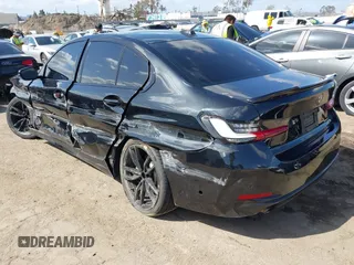 2023 BMW 3 Series 330i with VIN 3MW69FF03P8D45563, listed as a IAAI auction lot 41932536 with 19,496 mi miles and . Bid and sale history available at DreamBid. Image 3.