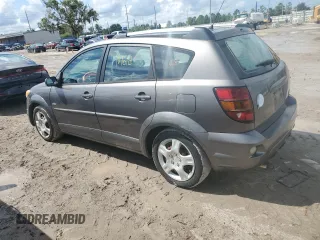 2005 Pontiac Vibe with VIN 5Y2SL66845Z447207, listed as a Copart auction lot 74093194 with 0 mi miles and Non Repairable. Bid and sale history available at carsss.com. Image 2.