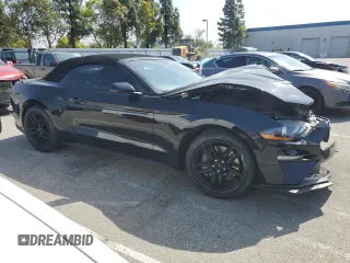 2019 Ford Mustang GT Premium with VIN 1FATP8FF4K5186253, listed as a Copart auction lot 56897965 with 75,738 mi miles and Salvage title. Bid and sale history available at DreamBid. Image 4.
