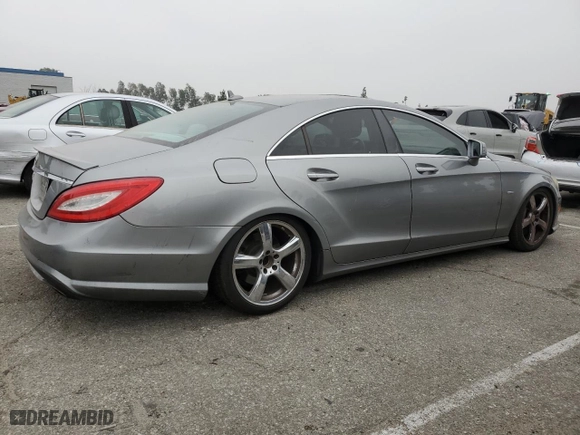 2012 Mercedes-Benz CLS-Class CLS 550 with VIN WDDLJ7DB0CA042963, listed as a Copart auction lot 53141675 with 216,838 mi miles and Salvage Title. Bid and sale history available at carsss.com. Image 3.