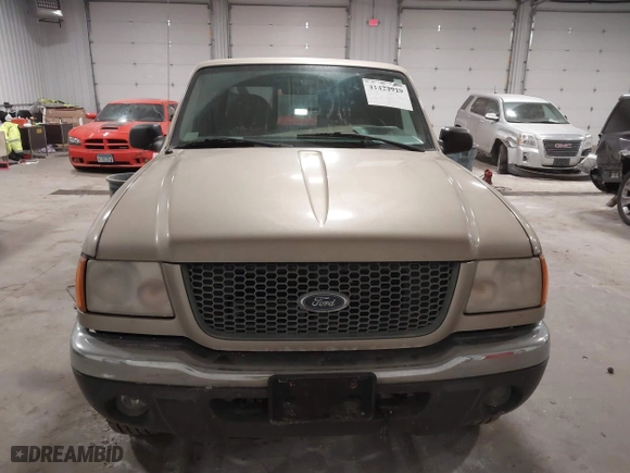 2001 Ford Ranger XL Fleet with VIN 1FTZR15U51PA40467, listed as a IAAI auction lot 41424919 with 251,006 mi miles. Bid and sale history available at carsss.com. Image 12.