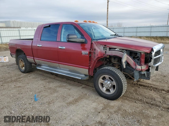 2008 Dodge Ram 2500 Laramie with VIN 3D7KS29A68G174825, listed as a Copart auction lot 80424164 with 152,043 mi miles and Salvage Title. Bid and sale history available at carsss.com. Image 4.