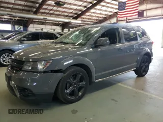 2019 Dodge Journey Crossroad z VIN 3C4PDCGG0KT803484, wystawiony jako Copart lot #59894285 z przebiegiem 119 837 mil mil oraz Czysty tytuł • Clean title. Historia ofert i sprzedaży dostępna na DreamBid. Obrazek 1.