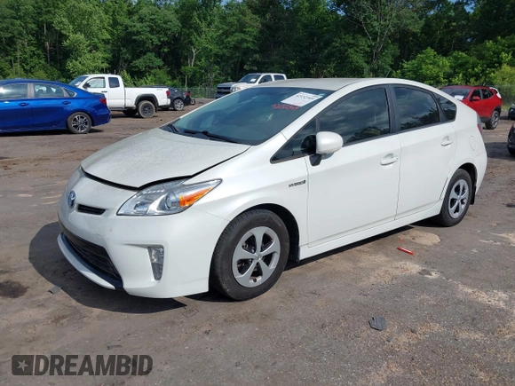 2012 Toyota Prius One with VIN JTDKN3DU4C1600897, listed as a IAAI auction lot 42152349 with 185,611 mi miles. Bid and sale history available at carsss.com. Image 17.